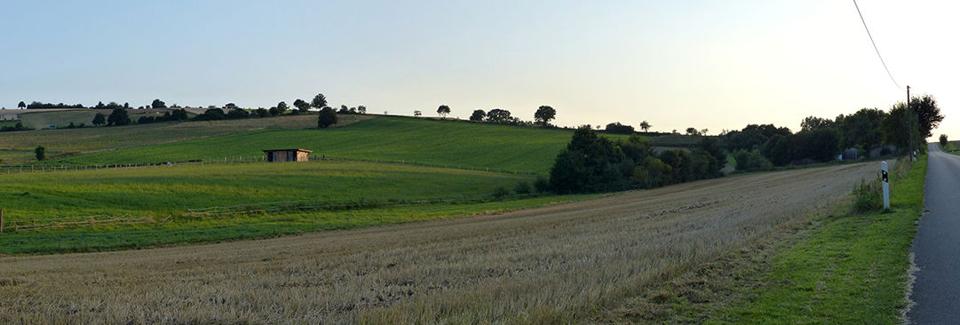 Originalaufnahme des Betrachtungspunktes 03 in Ahlbershausen, Ortsausgang West