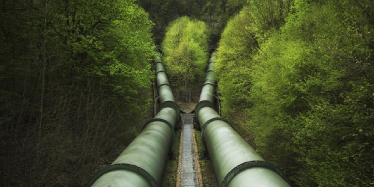 Druckleitungen im Pumpspeicherkraftwerk Erzhausen