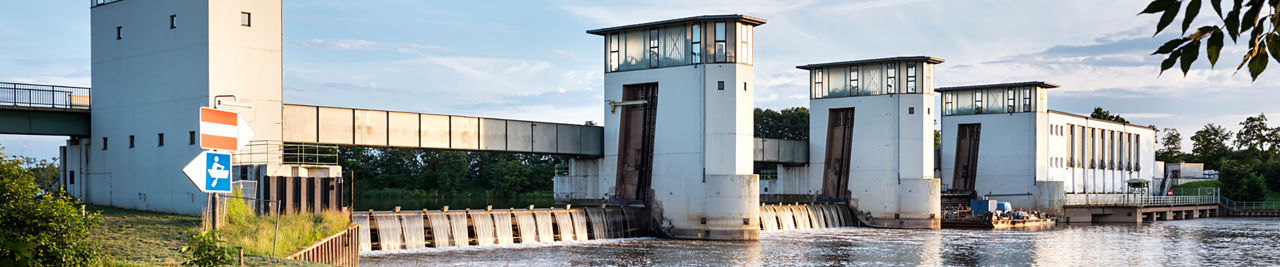 Petershagen Wasserkraftwerk